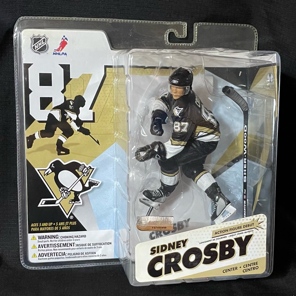 2006 McFarlane NHL Series 12 SIDNEY CROSBY Pittsburgh Penguins Rookie Figure